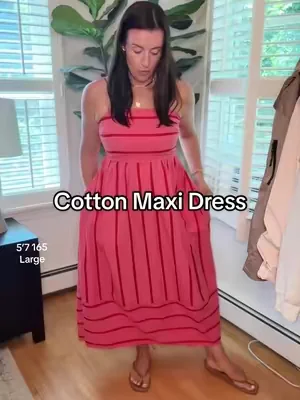this cotton maxi dress went viral for good reason #dress #summerdress #maxidress #cottondress #dresses