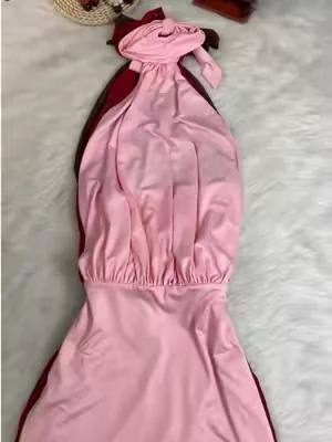 So comfy~✨💕#fashion #womenclothing #dealsforyoudays #spotlightfinds #usa🇺🇸 #dress #halterdress #soft #comfortable #skinfriendly#summervibe #sexy 