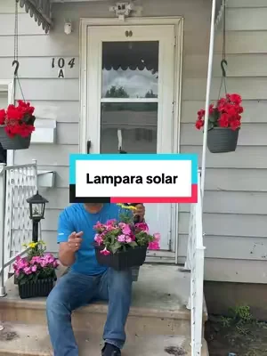 Lámpara solar #parati #lamparasolar #SummerDeals #dealsforyoudays #tiktokshopdealsforyoudays 