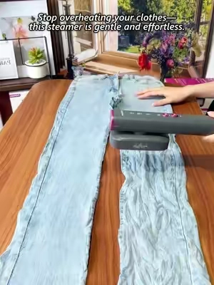 Wrinkles? Not anymore. 👗 Upgrade your routine and save big during our Mid-Year Event. Click to shop! 👇#viral#Summervibes#ironing #steamer #DealsForYouDays