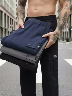 Men' s Daily Wear Cargo Trousers, Fit All Seasons & All Occasions#pants #mensfashion #comfystyle #DailyWear #cargopantsoufit #outfit 
