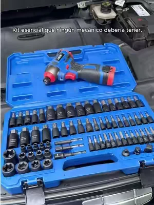 Para tornillos tipo T, E y H, necesitas dados especiales. Dados normales dañan los tornillos. Sueltos son caros. 71 piezas, cubre E, T y H. Precio barato. #TornillosEspeciales #DadosDeImpacto #HerramientasDeCalidad #herramientas  #summersale
