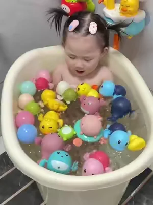really want to recommend this bathing toy to you. There are children at home. Children don't like to take a bath. They cry when they take a bath. Be sure to look at this children's bathing toy, so that the baby likes to take a bath. It doesn't cry or make a fuss when taking a bath. And it's super safe. You don't need to plug it in or charge. The most important thing is that the price is really great and cost-effective now!  #funs #familytime #tiktokshop #toy #SummerVibes