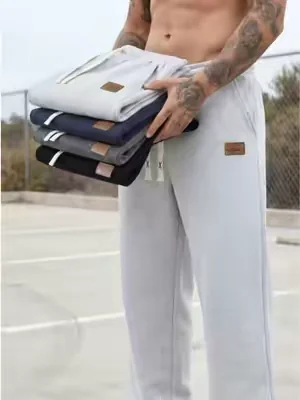 One Pair Solve All Outfits Men' s Straight Casual Pants#pants #mensfashion #comfystyle #DailyWear #outfit 