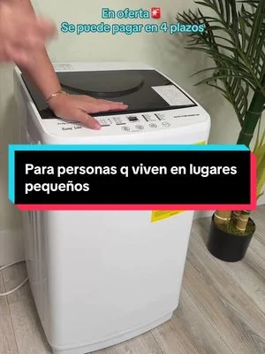 Portable Washing Machine, 7.7  Para las personas que viven en lugares pequeños está súper buena y para enviar a Cuba solo pesa 43 libras en su caja.  #DealsForYouDays #tiktokshopcreatorpicks #lavadoraportátil  #paraapartamento #paraespaciospequeños 