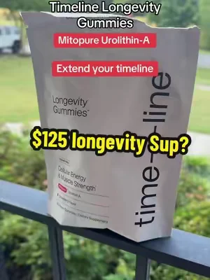 It’s time to extend your timeline. The timeline longevity gummies use Mitopure Urolithin-A this is my go to supplement for longevity and mitochondrial health!.  This is my remedy for exuberance and drive, but also for long-term health ##timelinelongevity##mitopure##longevitylifestyle##mitochondrialhealth##dealsforyoudays@@Timeline