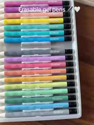 The best gel pens I’ve ever used #pens #gelpens #pen #erasable #writing 