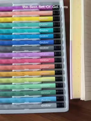 I’m obsessed with these #gel #gelpens #pens #writing 