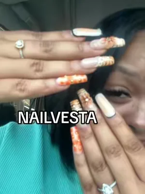 💅✨ These NAILVESTA press-ons have me skipping the nail salon without sacrificing the look! They’re durable, reusable, and so easy to apply. If you want gorgeous nails in minutes, these are definitely worth trying. #NAILVESTA #PressOnNails #NailTok #SalonQuality #TikTokShopFinds           💖