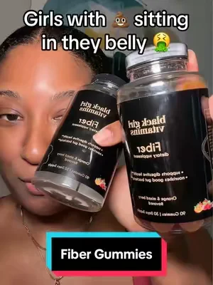 These help get my tummy right ‼️ #blackgirlvitamins #Fiber #summeressentials #dealsforyoudays #tiktokshopcreatorpicks 