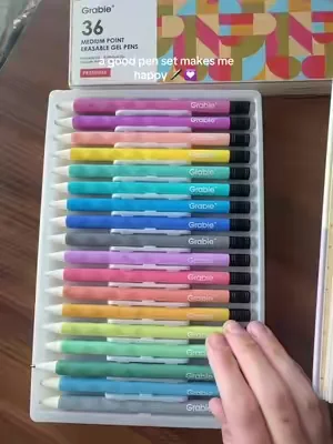 Erasable gel pens 👌🏼 😀 