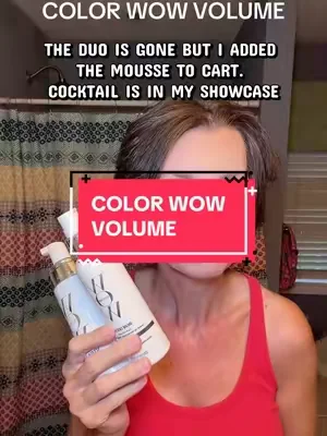Grab this color wow duo for weightless volume you can run your fingers through. #colorwow #hair #hairtok #starterpicks 