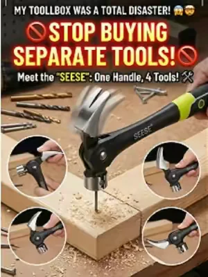 -This is literally the dream hammer for every DIYer!"#SEESEhammer #DIYProject #Woodworking #Satisfying #Tools 