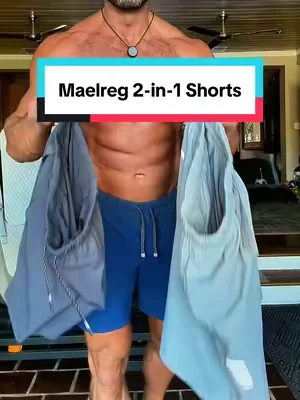 These Maelreg 2-in-1 shorts feature a supportive built-in liner that stays in place, so you can focus on your workout instead of adjusting your clothes. Lightweight, stretchy, and comfortable with zipper pockets and a secure drawstring waistband, they’re made for lifting, running, training, or everyday wear. #mensshorts #runningshorts #mensstyle #SummerVibes #DealsForYouDays 