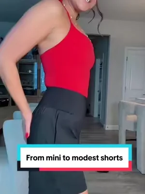 Choosing your perfect shorts just got easier from mini to modest and even inbetween! 145 5’8 small #yogashorts  #womensshorts #shorts #Halarafabric #dealsforyoudays @Halara_official   