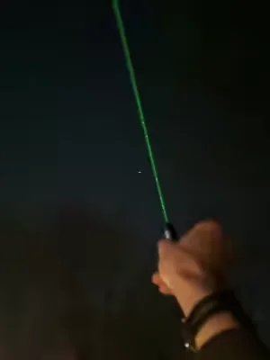 I can’t believe how bright it is #laser #lazer #laserpointer #lazerpointer #tiktokshop