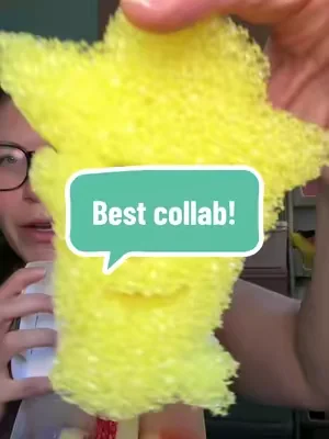 This is my fave collab of all time! #scrubmommy #scrubdaddy @Scrub Daddy 