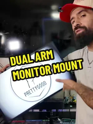 #monitor #deskmount #GamingSetup #gamer #computer 