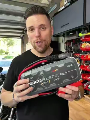 The thing I like most about the GBX155 is that it removes all the guesswork. Instead of wondering if your jump starter is powerful enough, you know it is. Whether it’s a truck that’s been sitting for months, a diesel on a cold morning, or a battery that’s completely given up, this thing was built for worst-case scenarios. It’s basically roadside assistance that fits in your glovebox. #nocosuperbrandday #FathersDay #tiktokshopdealsforyoudays #carsoftiktok #tiktokshopfinds