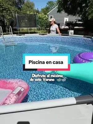 La forma más fácil de convertir tu patio en el lugar favorito de toda la familia Se arma mucho más rápido de lo que imaginas, incluye bomba de filtrado y tiene espacio de sobra para disfrutar todo el verano sin salir de #abovegroundpool#tiktokshopdealsforyoudays  #dealsforyoudays #summervibe #piscina