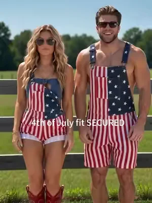 Perfect outfit for July 4th 🇺🇸🔥
American Flag Overalls
#july4th #patrioticoutfits #SummerWins #DealsForYouDays
