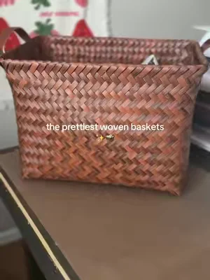 #baskets #homedecor #wovenbasket #dealsforyoudays 