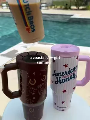 Coastal cowgirl summer frost buddy water bottle  #frostbuddy 