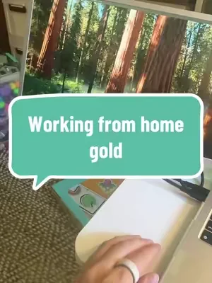 Working from home is so much better these days! #workfromhome #homeoffice #tiktokshopcreatorpicks 