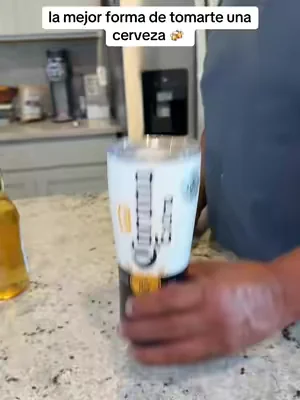 la mejor forma de tomarte una cerveza 🍻  