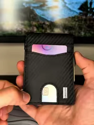 It’s on sale rn hurry before they’re gone!! #wallet #slimwallet #rfidwallet #dealsforyoudays  #creatorsearchinsights 