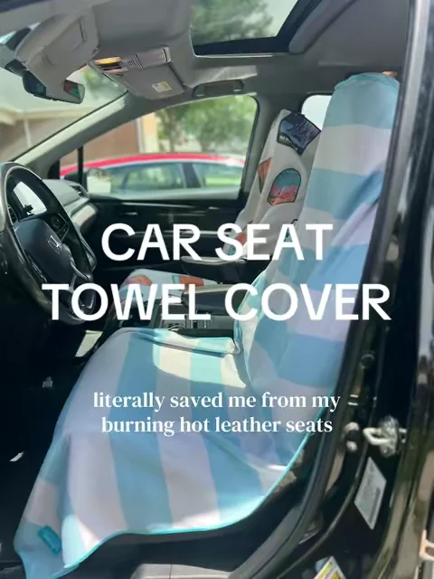 I originally bought this because I was tired of burning my legs, but now I can’t imagine not having it. It catches sweat after workouts, sunscreen after pool days, muddy clothes from the kids… and my actual seats stay so much cleaner. It’s basically insurance for your interior. #carseattowel #towels #towel #dealsforyoudays #tiktokshopcreatorpicks 