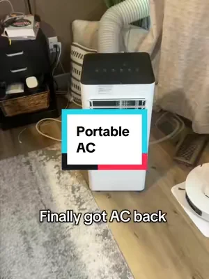 This saved my life this week! #portableac #dealsforyoudays #SummerVibes #summerwins #tiktokshopcreatorpicks 