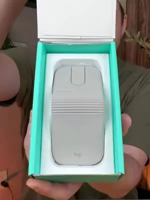 The Logitech Mobi Fold is absolutely genius! #logitech #traveltok #workfromhome #officelife #dealsforyoudays 