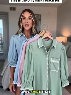 Like this soft 100 cotton shirts!#outfit #boutiqueclothing #trending #clothing #womensfashion 