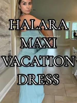literally the cutest #maxidress #halaradress #halarafabric #halaralistens #halara   