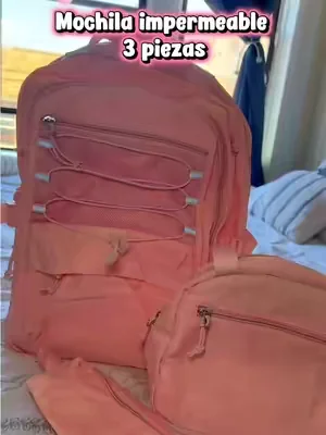 Mochila Fimibuke de 3 piezas para Escuela, juego de mochila impermeable con lonchera y estuche para lápices, mochila escolar para primaria y secundaria, regalo de regreso a clases #mochila #escolar #school #dealsforyoudays 