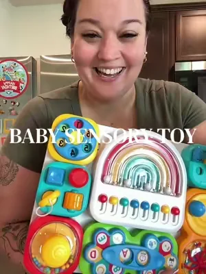 🧸Baby and toddler sensory play toys! #busyboard #sesonsorytoys #toddlertoys #babytoys #dealsforyoudays 