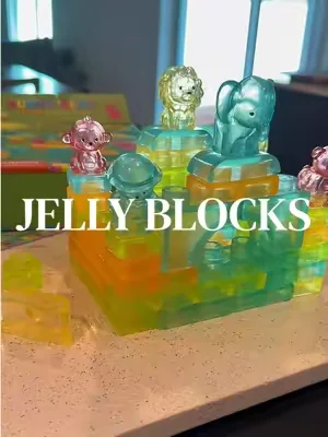 🪼Jelly Building Blocks! Don’t hurt when you step on them and the sensory play is so good! #s#sensoryplayj#jellyblockss#sensoryplayideask#kidstoysd#dealsforyoudays