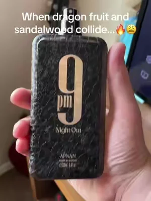 9pm night out, a fresh and sweet additively good smelling fragrance. #budgetfragrance #creatorsearchinsights #unisexfragrance #smellgood #9pmnightout 