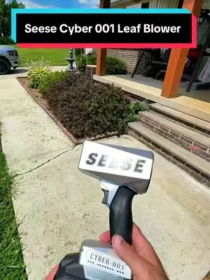 The Seese Cyber 001 battery powered leaf Blower! @Seesii Store #leafblower #summerwins #seese #dealsforyoudays #yardwork