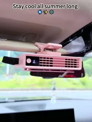 Cool down your car interior fast. 🚗❄️⚡️#toddlermusthaves #babymusthaves #carseatsafety #babytravel #carseat      