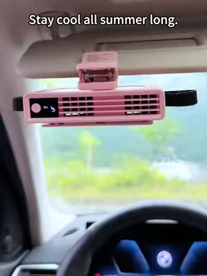 Cool down your car interior fast. 🚗❄️⚡️#toddlermusthaves #babymusthaves #carseatsafety #babytravel #carseat      
