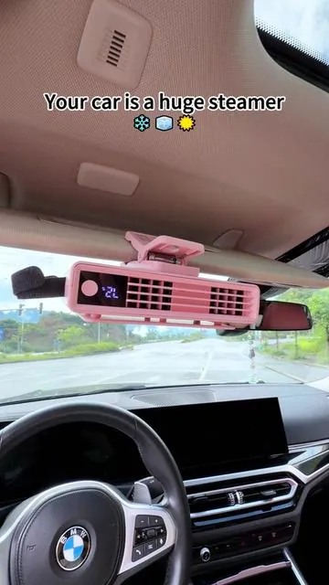 Cool down your car interior fast. 🚗❄️⚡️#tiktokshopdealsforyoudays #Summervibes #coolingfan #Summerwins #airconditioner