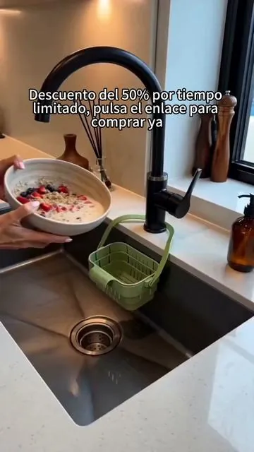 yyyy430430.2d ago Esta cesta de escurrido colgante y plegable es perfecta para escurrir los restos de comida. #EsencialesDeCocina#TikTokShop#fyp#tiktok#foryou