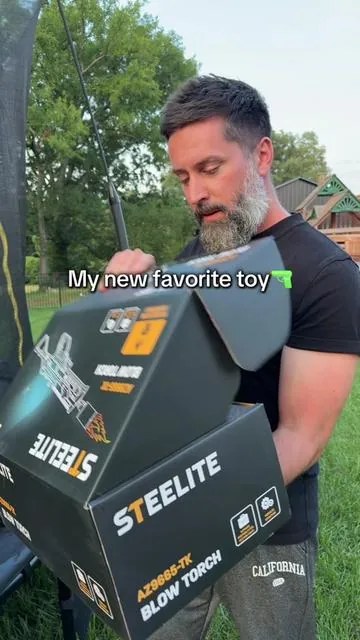 This is the baddest torch on tiktok shop #propanetorch #torch #dealsforyoudays #summerfinds 