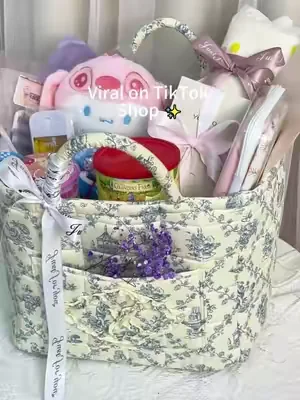 POV: You found the perfect baby shower gift basket that also works as a car storage basket.  Cute, practical, and trending everywhere. Grab yours before they sell out - link below! #giftbasket  #babyshower #babyshowerideas #giftguide #DealsForYouDays 