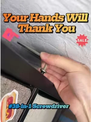 Your hands work hard enough—let this tool do the rest. And yes, it’s on sale. #tiktokshopdealsforyoudays #summerwins #hometools #screwdriver #musthavetools 