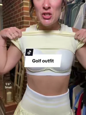 Absolutely obsessed with this golf outfit 😍❤️‍🔥🙌#dealsforyoudays #summerwins @Airfree Sports 