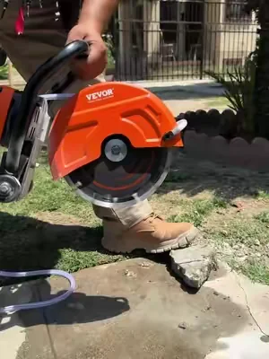 Advance carwash • hace 8 min VEVOR Electric Concrete Saw 16 in3200 W 15 A Motor Circular Saw Cutter with Max. 6 in Adjustable Cutting DepthWet Disk Saw Cutter Includes Water LinePump and Bladefor StoneBrick Construction, Debris Prevention, Double Switch Design, fathe #VEVOR #concrete #Demolition #construction #CircularSaw @VEVOR Store 
