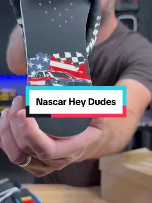 HEYDUDE Wally Funk NASCAR Merica #heydude #nascar #merica #sliponshoes #tiktokshopcreatorpicks 